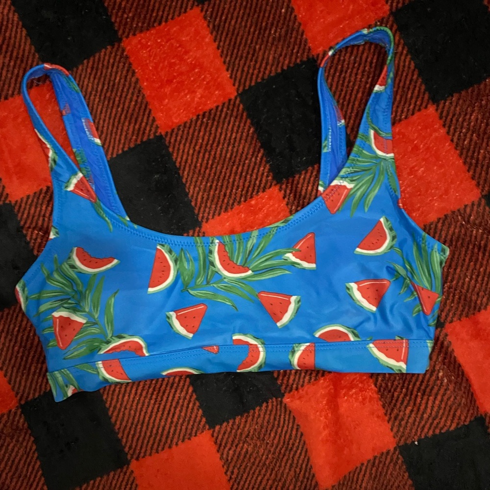 watermelon swim suit top